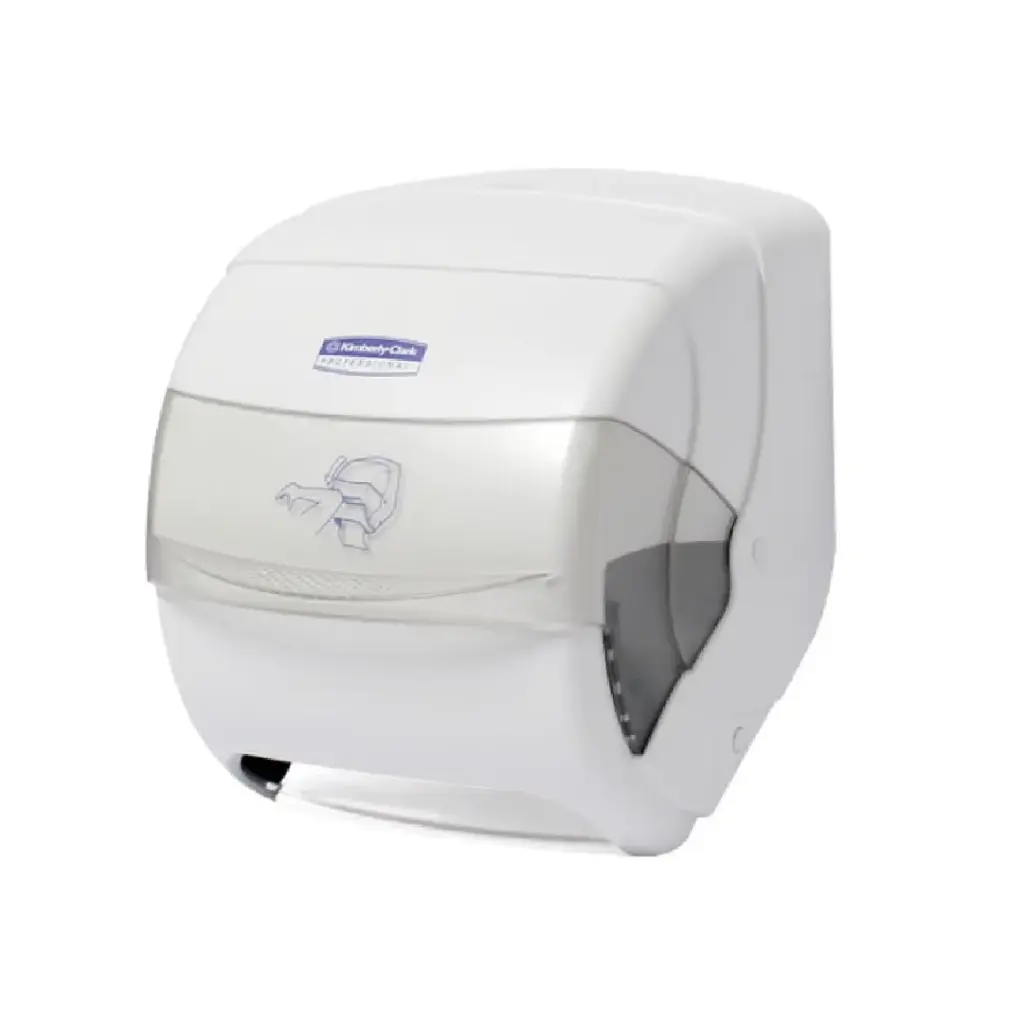 Dispensador de Codo para Papel Toalla de Mano - Blanco - KCP