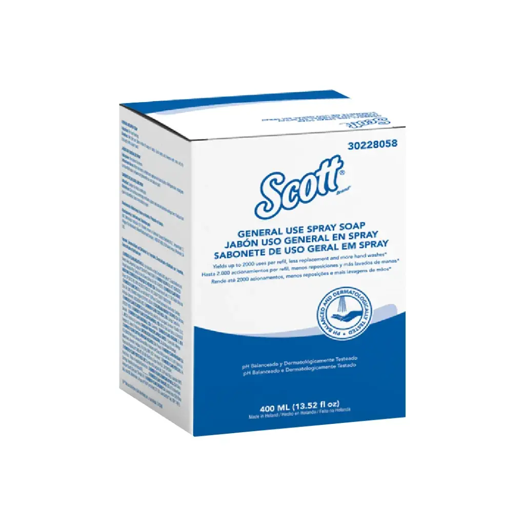 Jabón en Spray para Manos - 400 ml - Scott Essential Hand Lotion - KCP