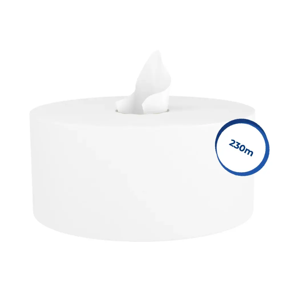 Papel Higiénico - Blanco - Scott Control - Caja de 12 Rollos x 230 m - KCP