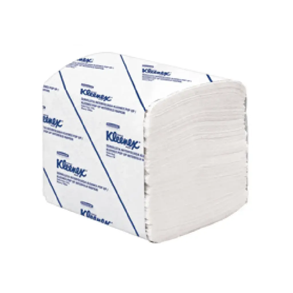 Papel Servilleta Interfoliada Pop Up - Blanco - Kleenex - Caja de 18 Paq. x 125 Hojas - KCP