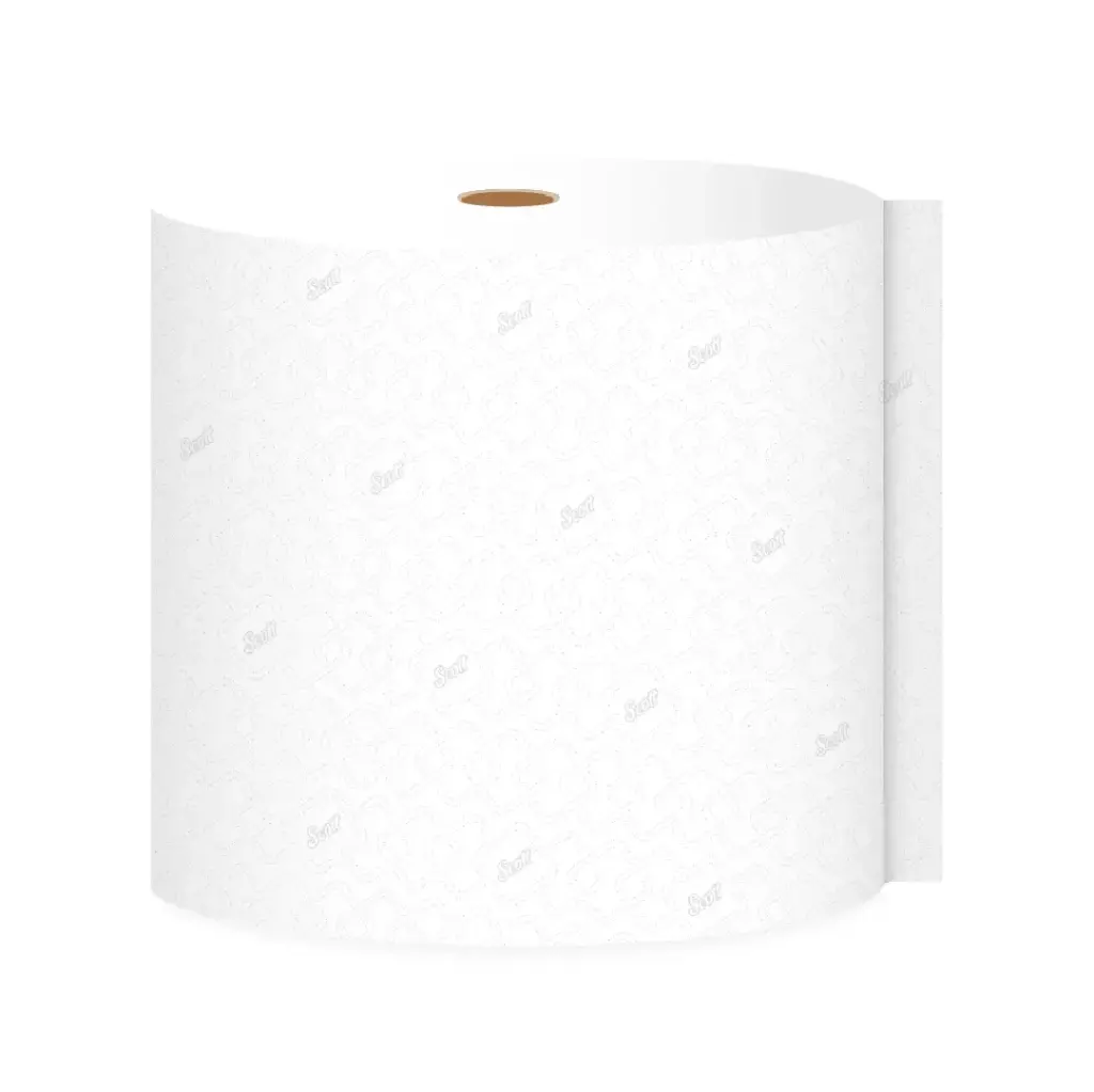 Papel Toalla de Manos - Blanco - Scott Essential Airflex - Caja de 6 Rollos x 305 m - KCP