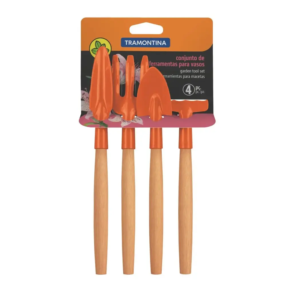 Kit de Herramientas para Jardinería - Tramontina