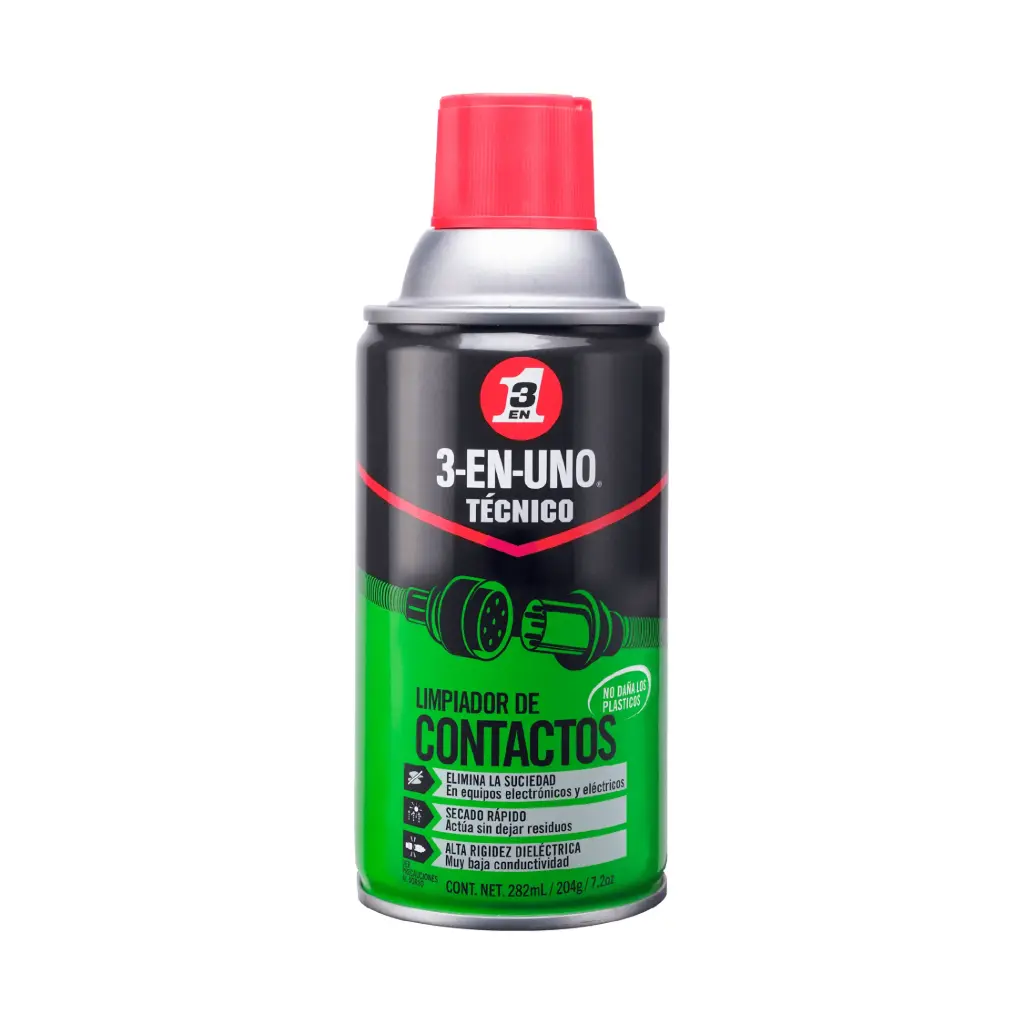 Limpiador de Contacto - 3-EN-UNO Técnico
