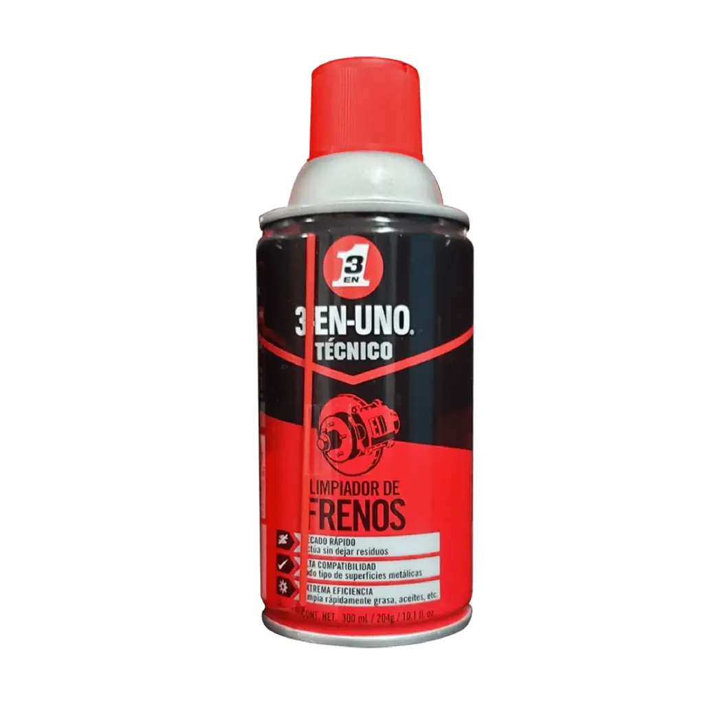 Limpiador de Frenos - 3-EN-UNO Técnico