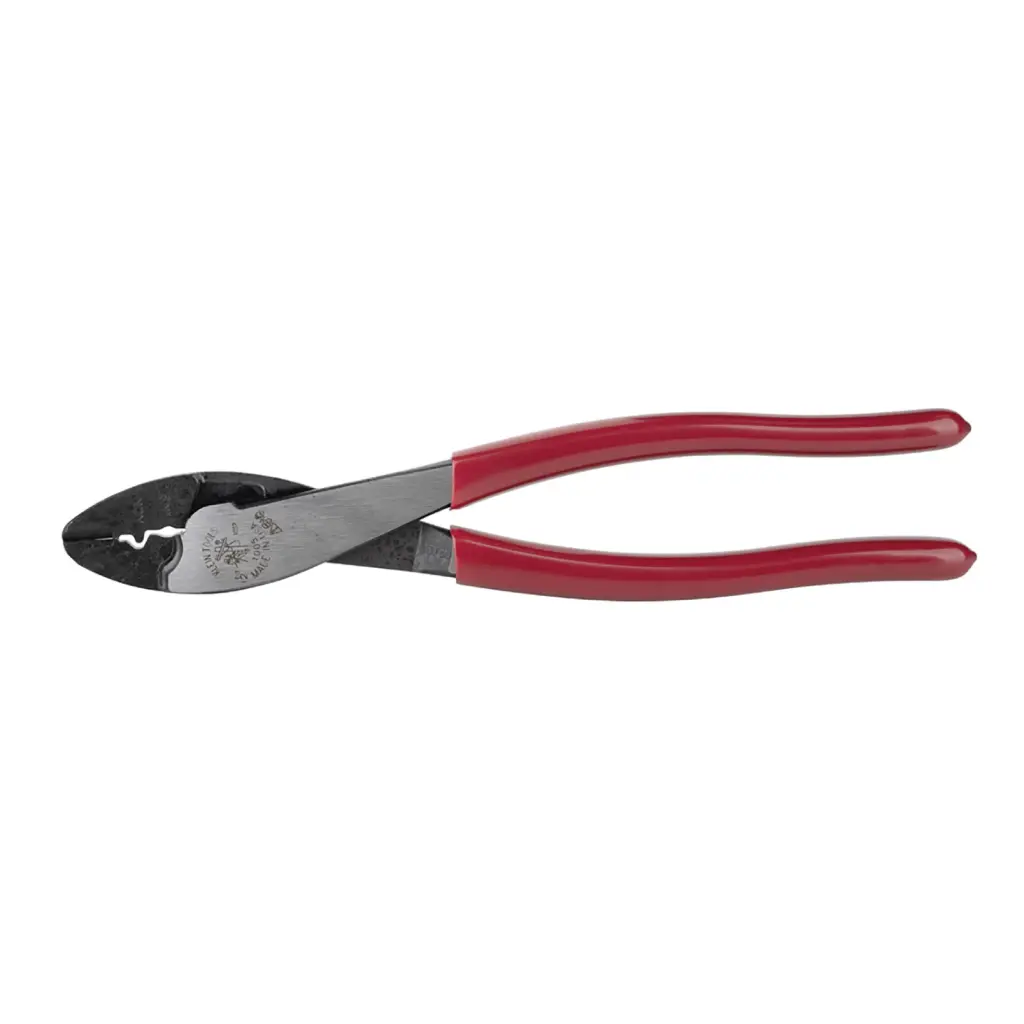 Alicate Crimping para Ponchar y Cortar Conectores - Klein Tools