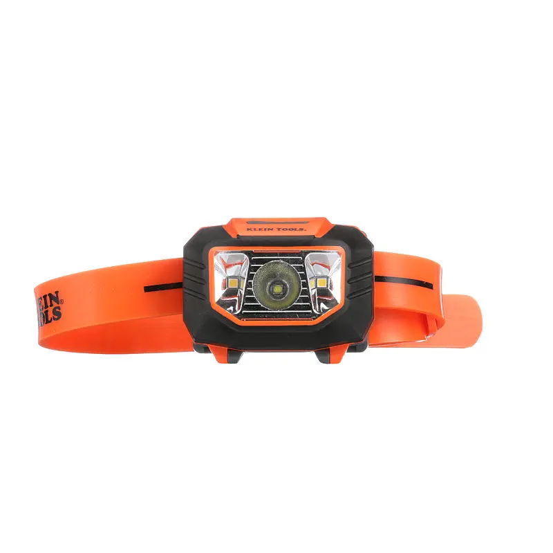 Luz Frontal con Correa de Silicona para Casco de Seguridad - Klein Tools