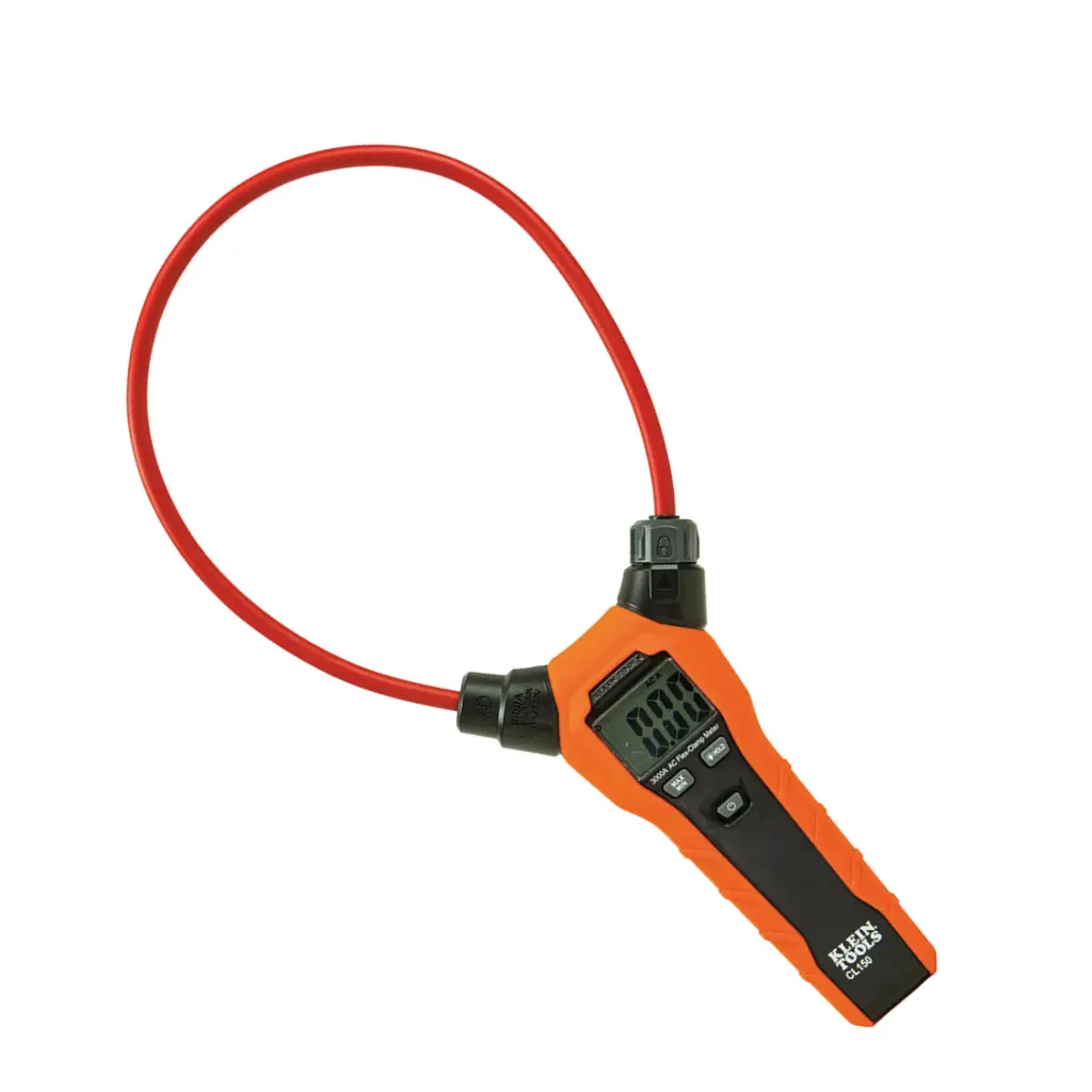 Amperímetro Digital de 3000 A AC con Gancho Flexible de 18" - Klein Tools
