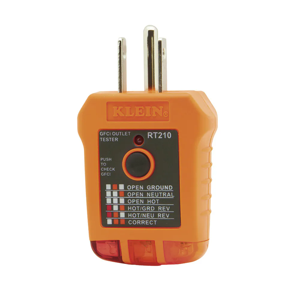 Probador de Tomacorrientes GFCI - Klein Tools