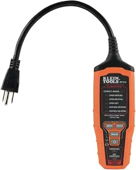 Analizador de Circuitos AFCI y GFCI con Pantalla LCD - Klein Tools