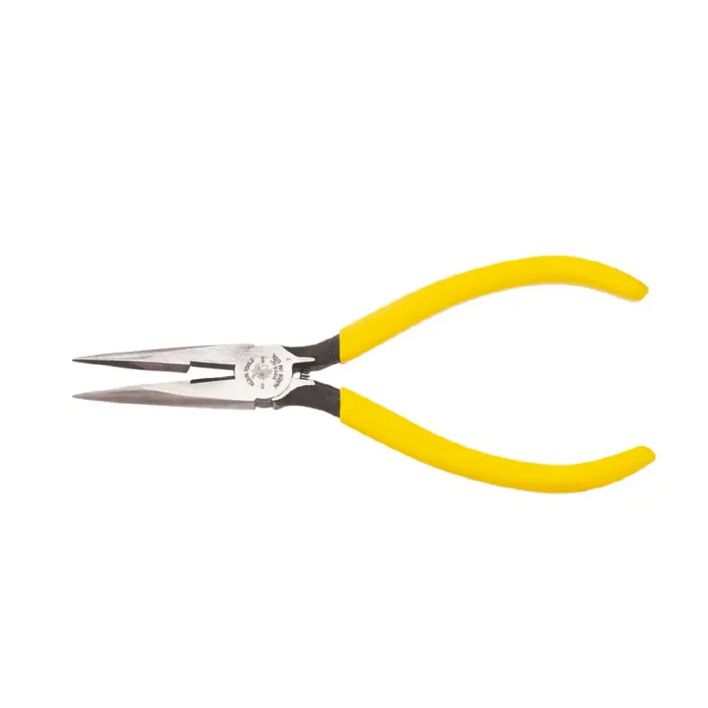 Pinza de Punta de Corte Lateral con Resorte y Mango Curvo - Klein Tools