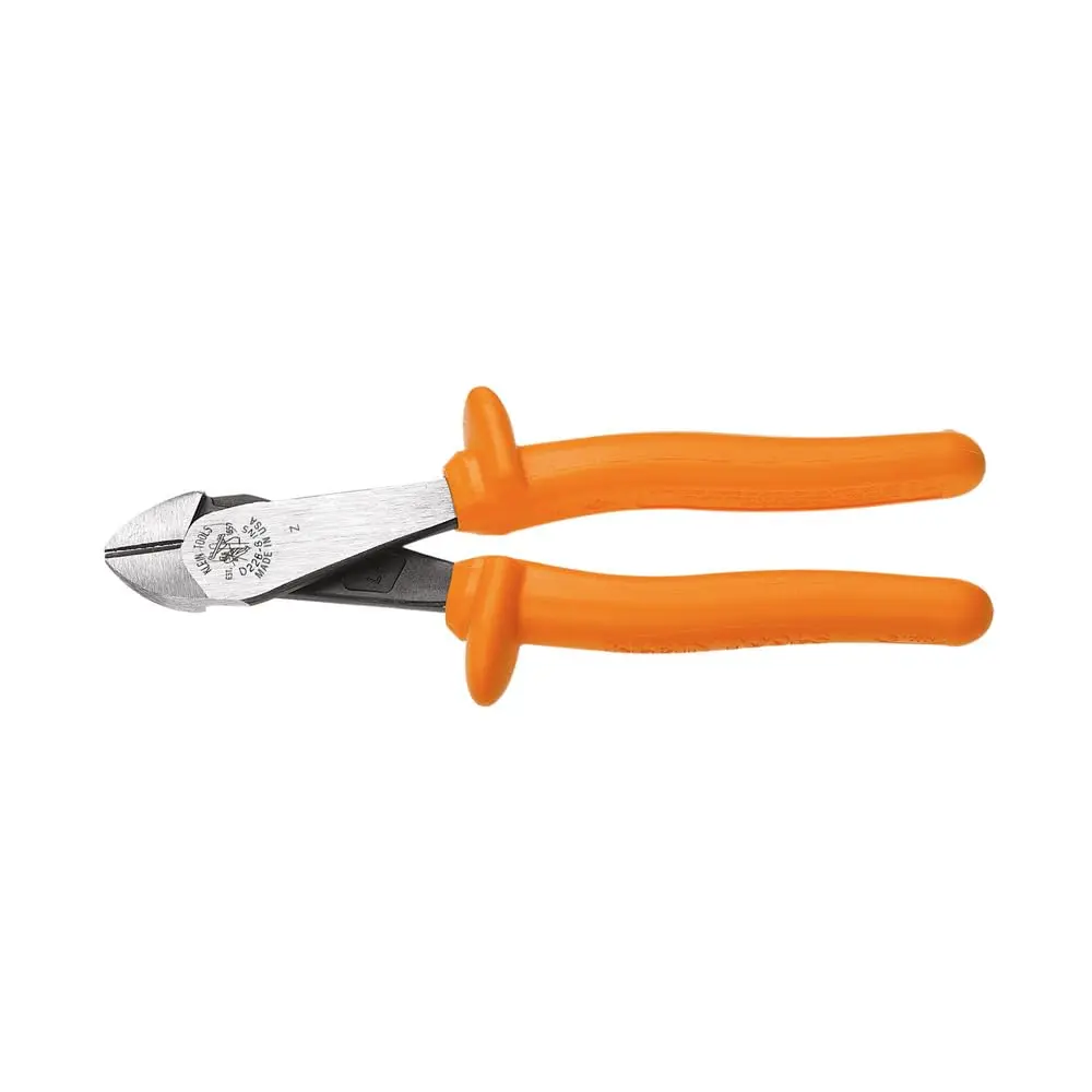 Alicate de Corte Diagonal de Alta Palanca con Aislamiento - Klein Tools