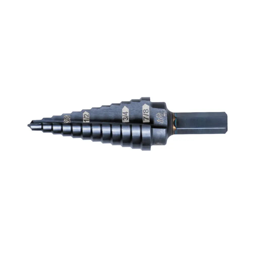 Broca Escalonada Hexagonal de 3/8" con Doble Acanaladura Recta - Klein Tools