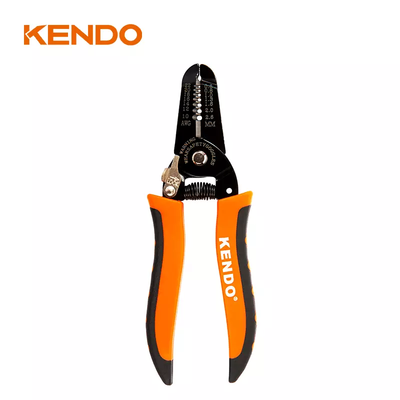 Pinza para Pelar Cable Eléctico de 0.5 mm a 5.0 mm (AWG 20 - 10) de 10" - Kendo