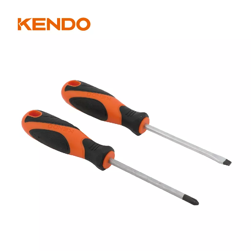 Juego de 2 Destornillador (#2 x 4" & 5/16" x 4") - Kendo