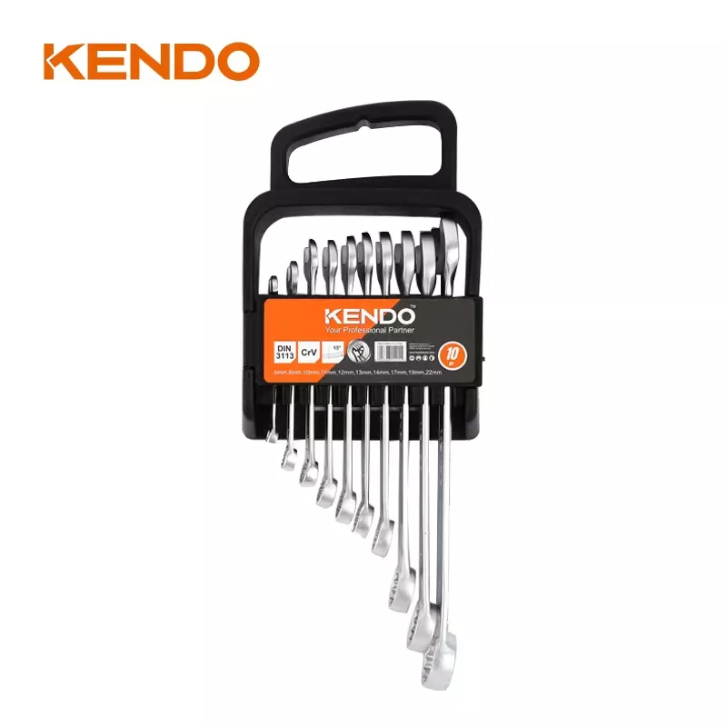 Juego de Llaves de Combinación de 10 Piezas de 6mm a 19mm - Kendo