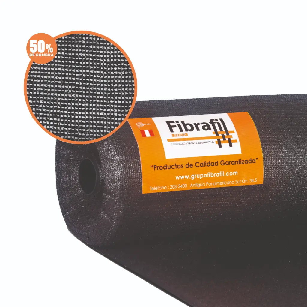 Rollo de Malla Saran de 50% Sombra - Fibrafil
