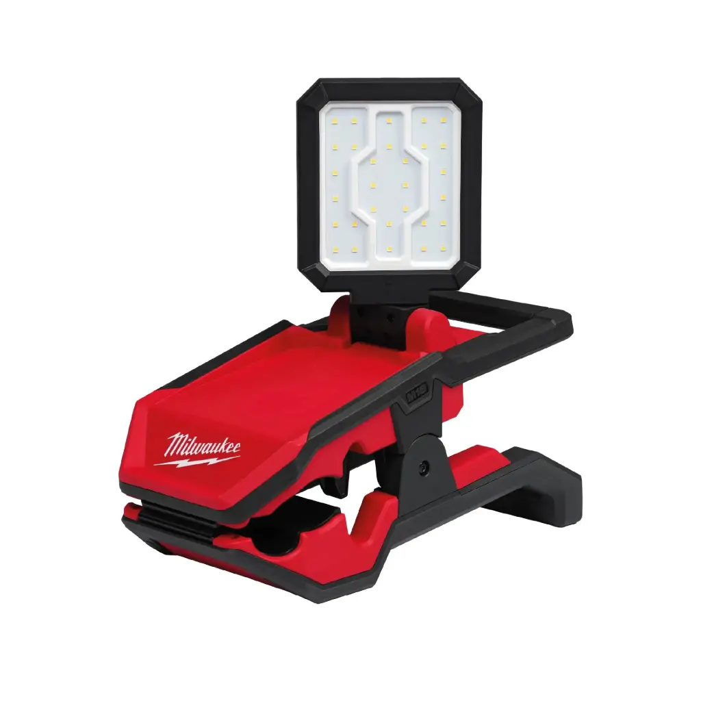 Lámpara LED Estilo Reflector con Abrazadera Tipo Pinza M18 - Milwaukee