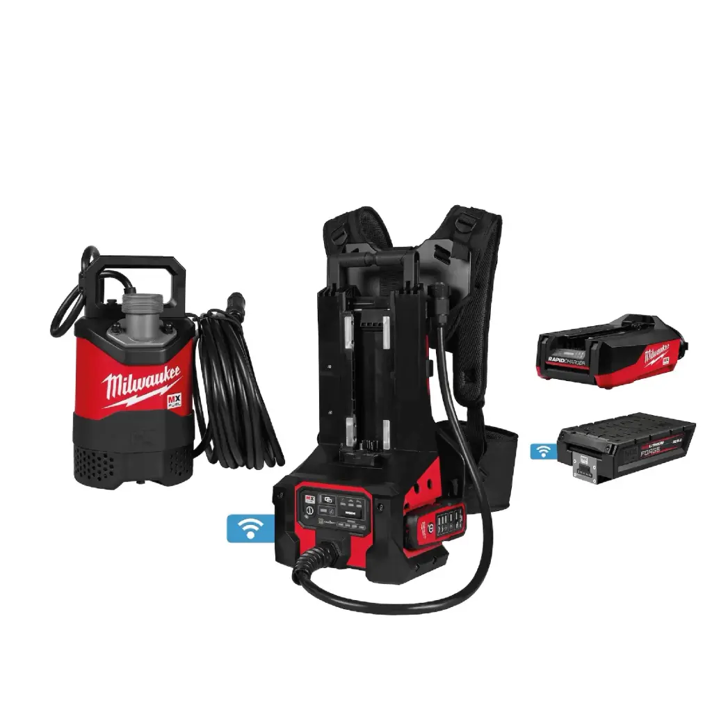 Kit de Bomba de 2" Sumergible Inalámbrica MX Fuel de 1HP con Batería y Cargador - Milwaukee