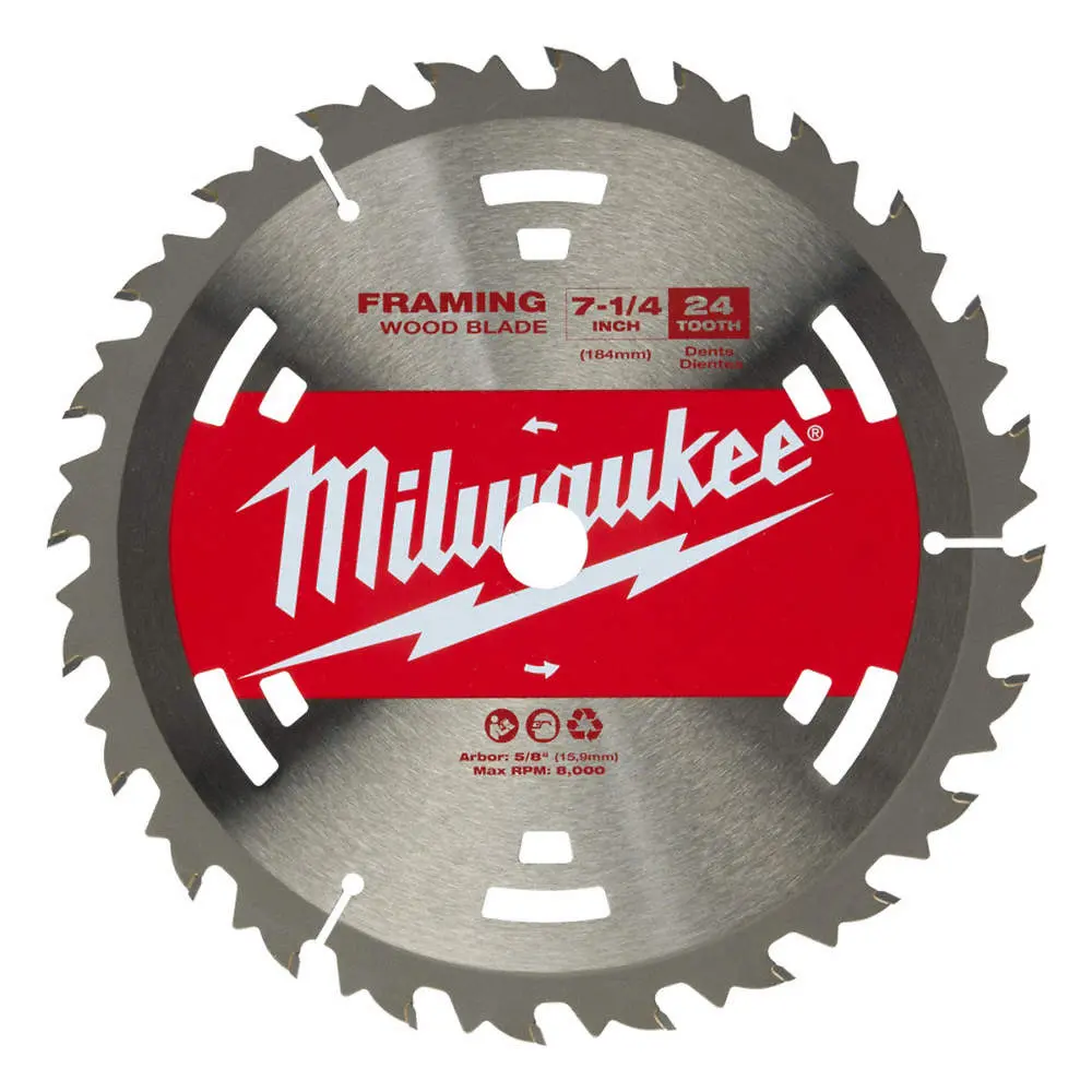 Disco de Sierra para Corte de Madera - Milwaukee