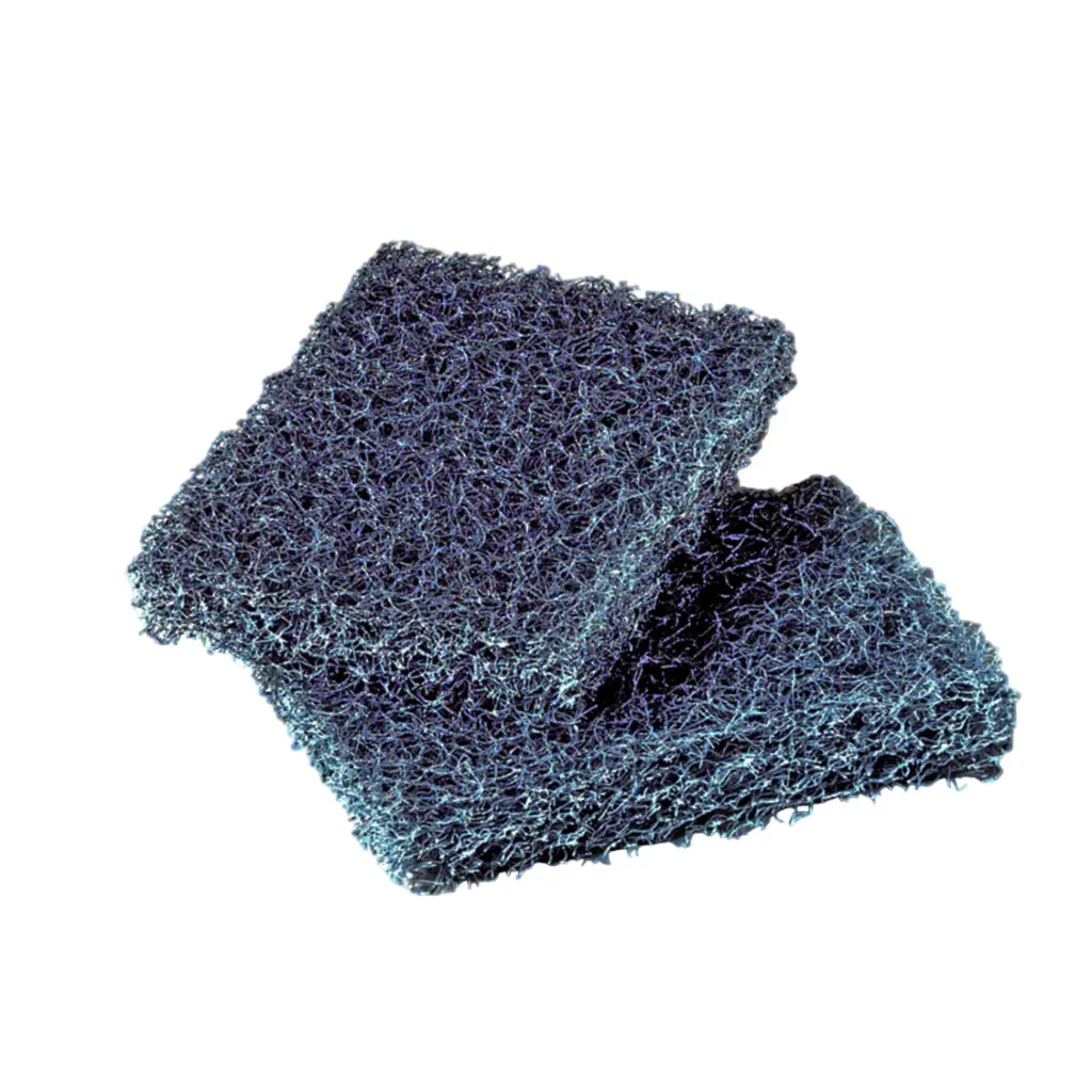 Fibra Scotch-Brite Azul para Ollas y Sartenes - 3-1/2" x 5" - Caja de 40 Unidades - 3M