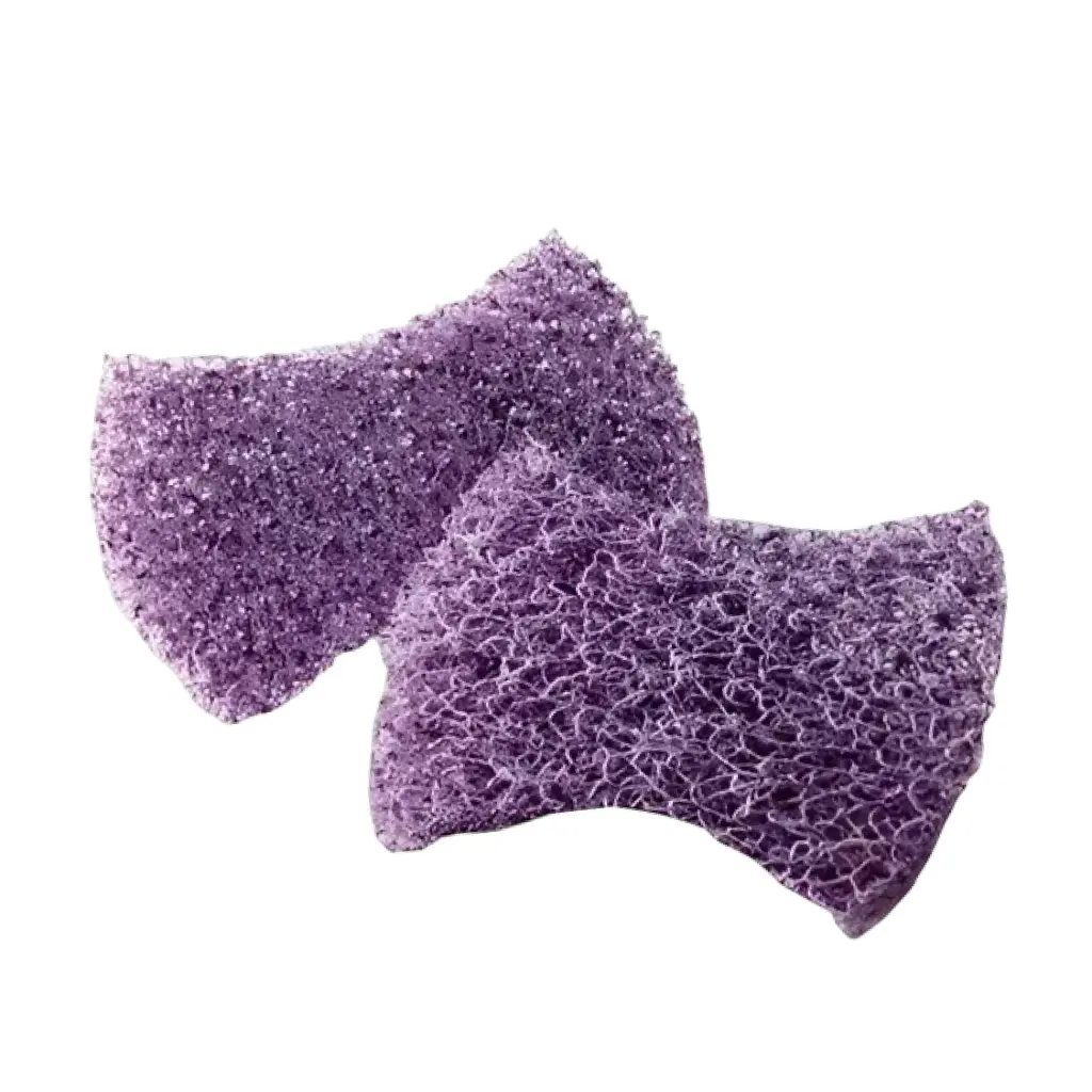 Fibra Scotch-Brite Morada para Trabajo Pesado - 2-4/5" x 4-1/2" - Caja de 24 Uds. - 3M