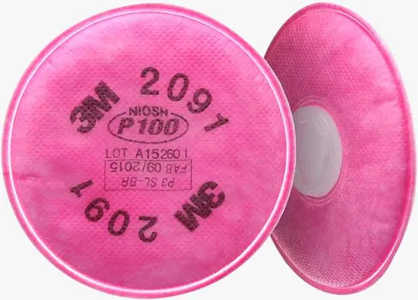Filtro de Repuesto 2091 para Partículas P100 - 3M