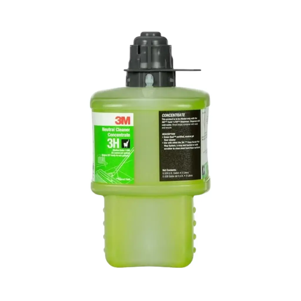 Limpiador Neutro Concentrado 3H  de 2 Litros - 3M Twist 'n Fill