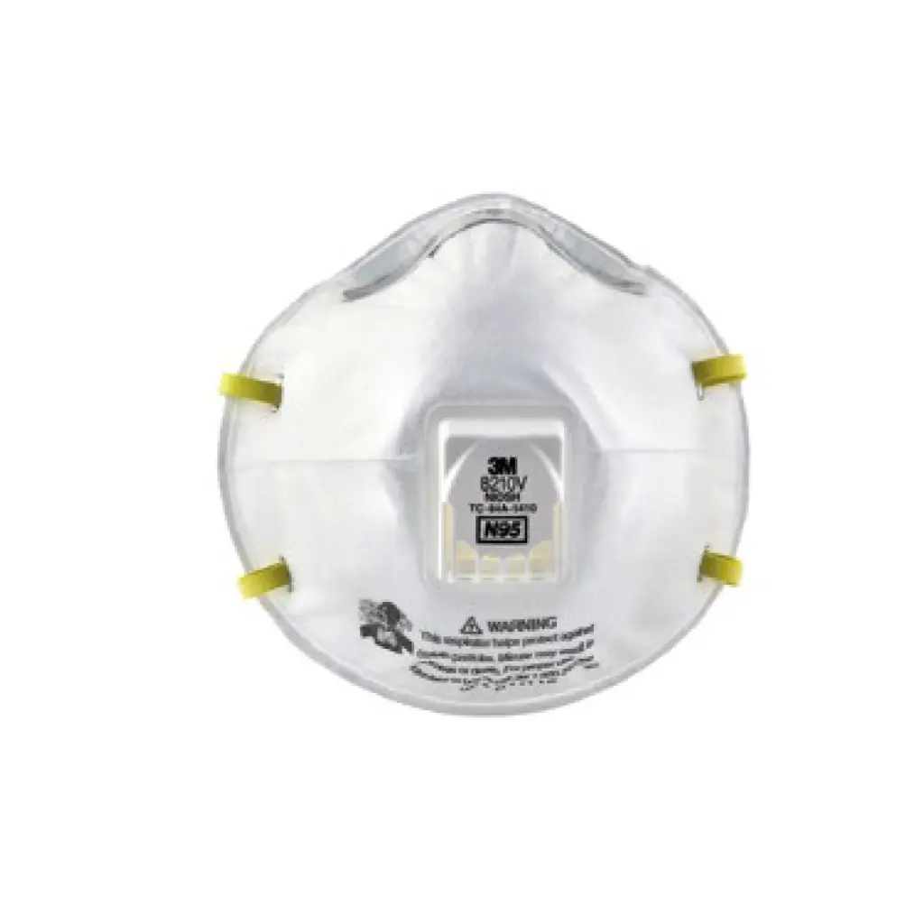 Respirador N95 para Partículas 8210 con 1 Valvula - Caja de 10 Uds. - 3M