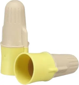 Conector Alambre - Wire Nuts #22-12 AWG - Crema/Amarillo - 3M