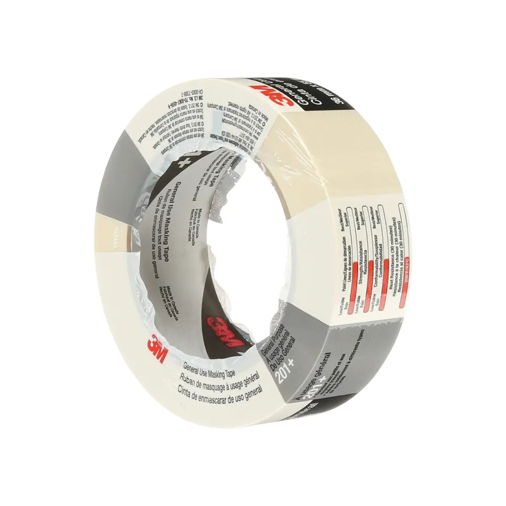 Masking Tape de Uso General 201+ - 3M