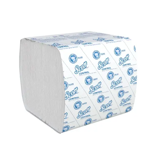 [KCP-30227991] Papel Higiénico Interfoliado - Blanco - Scott Control - Caja de 36 Paq x 126 Hojas - KCP