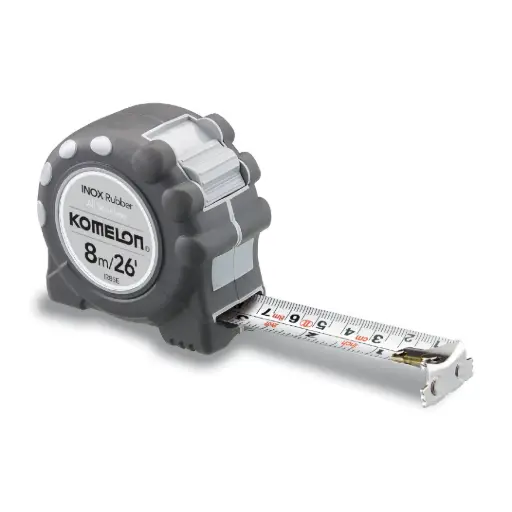 Cinta Metrica Inox Rubber - Komelon