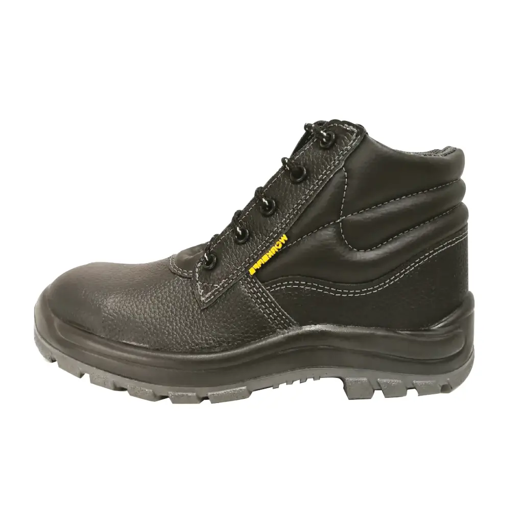 Bota de seguridad de cuero negra Worksafe
