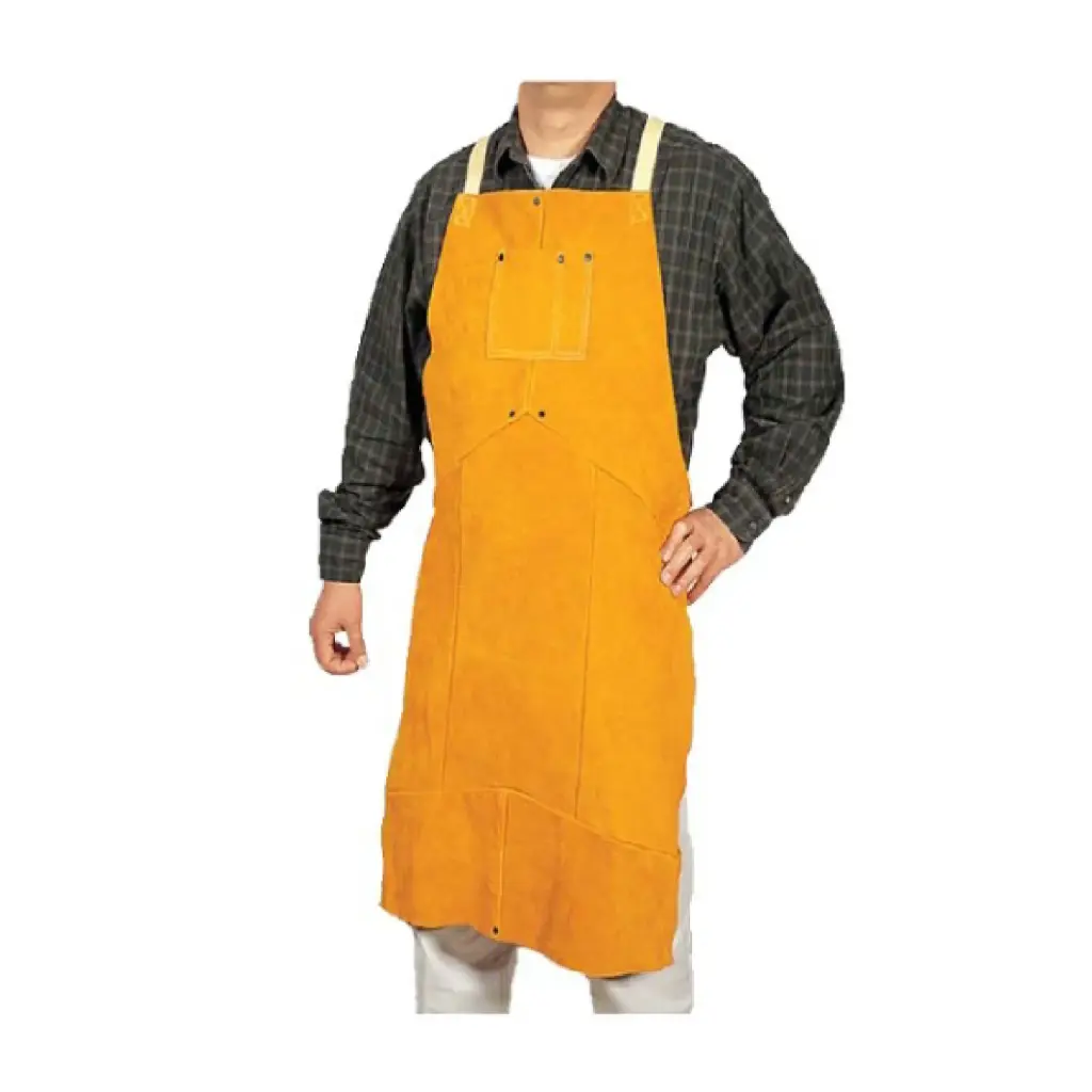 Delantal de cuero para soldador Weldas