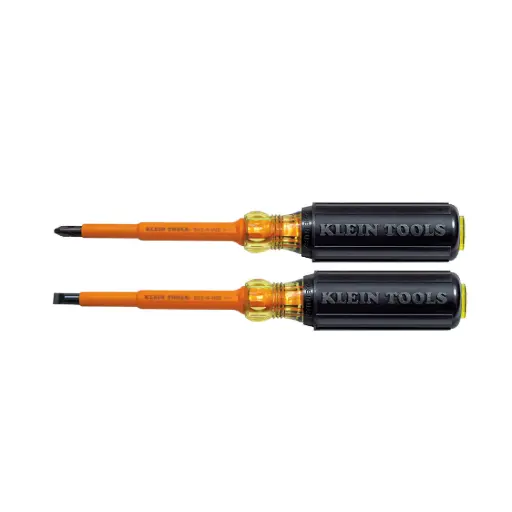 [KT-33532-INS] Juego de Destornilladores de 2 Piezas Insuladas (1000 V) de Punta Phillips y Ranurada - Klein Tools