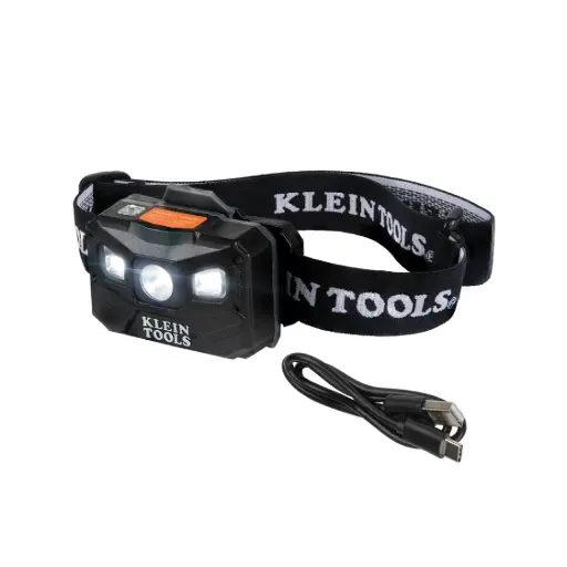 [KT-56048] Luz Frontal Recargable de 400 Lúmen con Correa de Tela - Klein Tools
