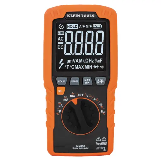 [KT-MM700] Multímetro Digital de Rango Automático con TRMS de Baja Impedancia de 1000 V / 10 A AC/DC - Klein Tools
