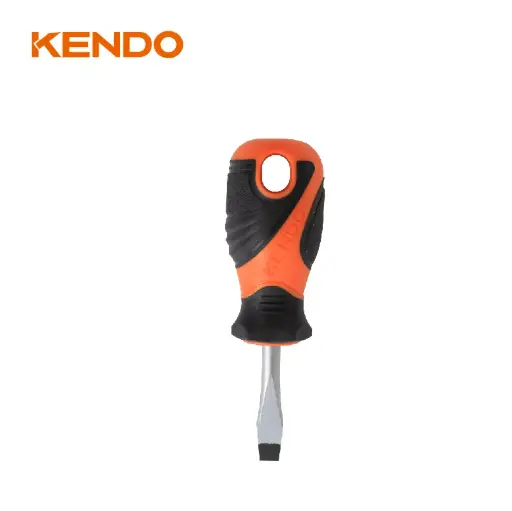 Destornillador Plano Tipo Stubby - Kendo