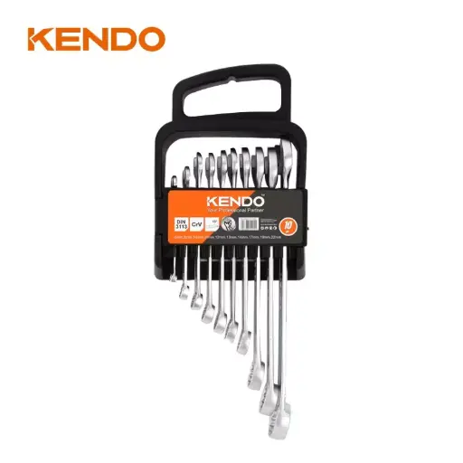 [KENDO-15415] Juego de Llaves de Combinación de 10 Piezas de 6mm a 19mm - Kendo