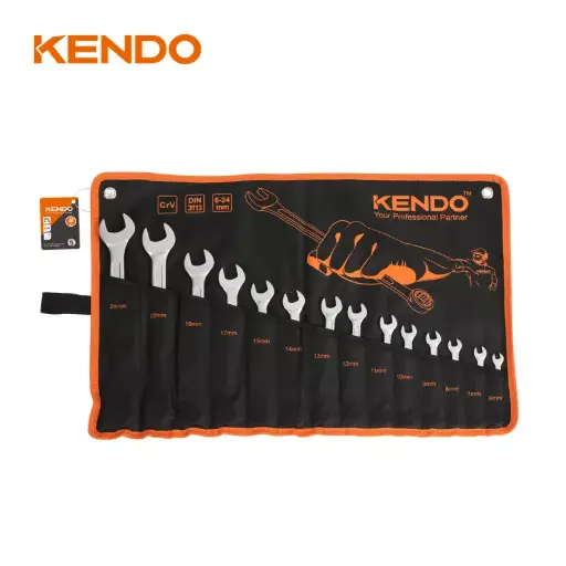 [KENDO-15246] Juego de Llaves de Combinación de 14 piezas de 6mm a 24mm - Kendo