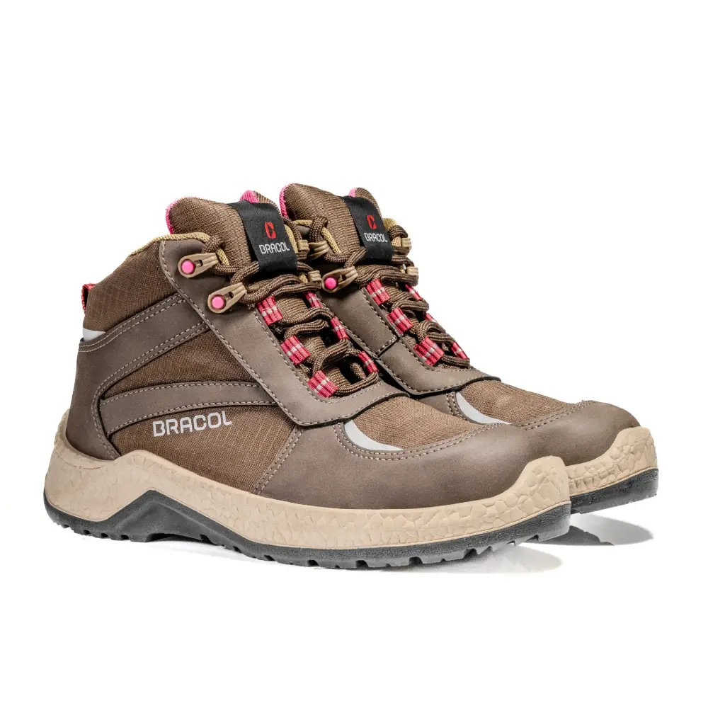 Bota deportiva de seguridad para dama Bracol