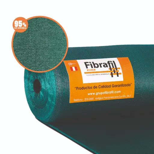 Rollo de Malla Saran de 95% Sombra - Fibrafil