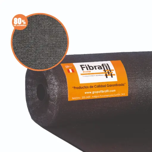 Rollo de Malla Saran de 80% Sombra - Fibrafil