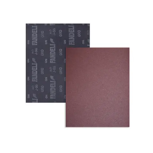 Lija de Tela para Madera y Metal - J-86 - 9" x 11" - FANDELI