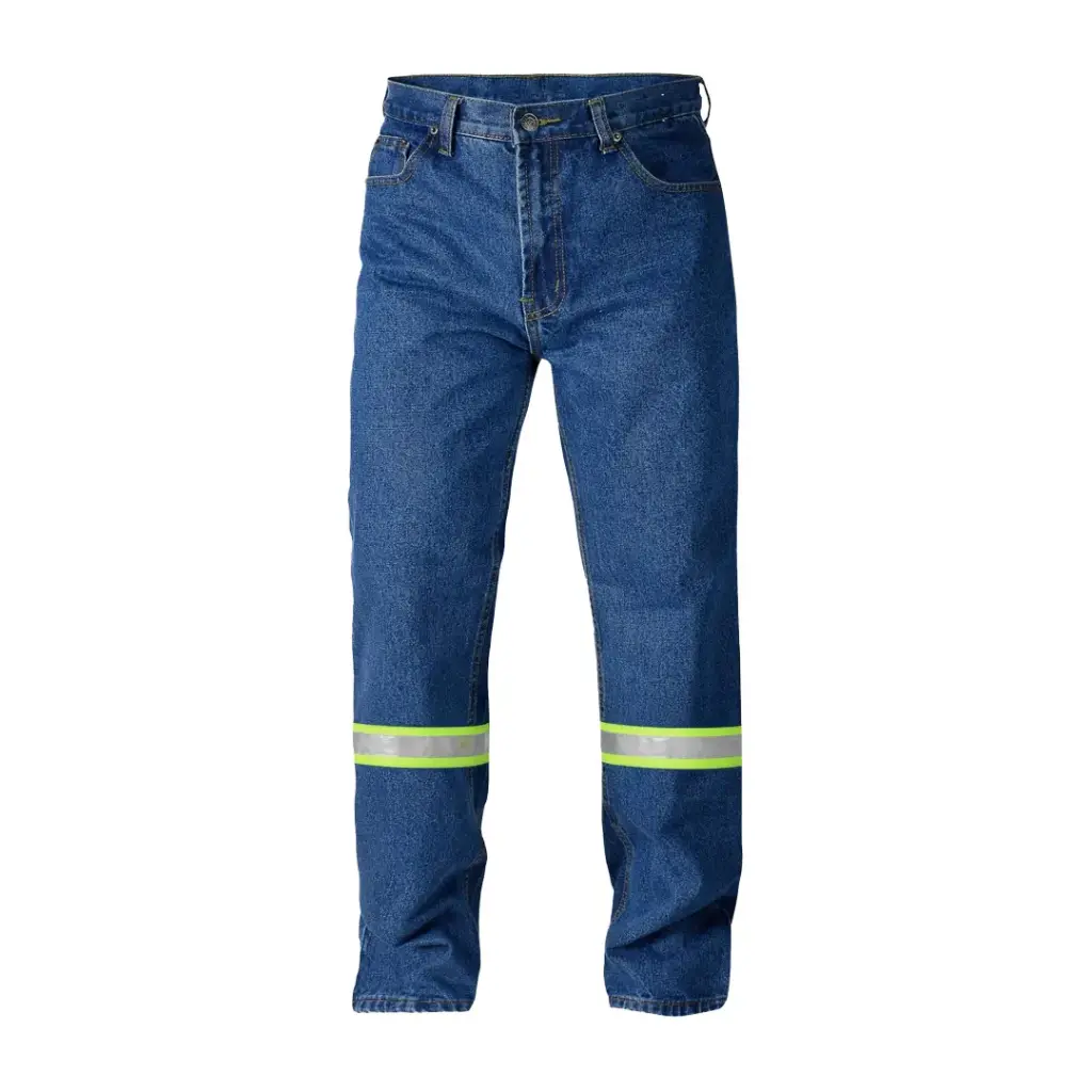 Pantalón jeans con reflectivo 3M