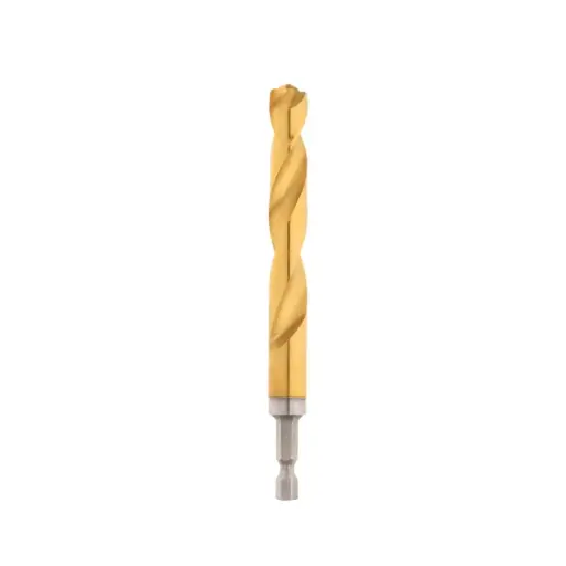 Broca Recubierta de Titanio para Metal Thunderbolt de Vástago Cilindrico - Milwaukee