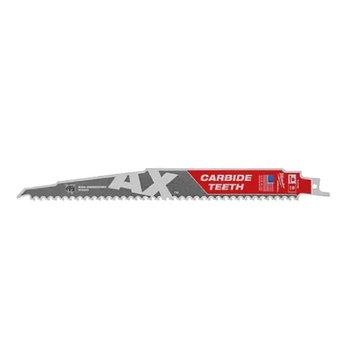 Hoja Sierra Sable para Madera con Dientes de Carburo de 5 DPP -The Ax - Milwaukee