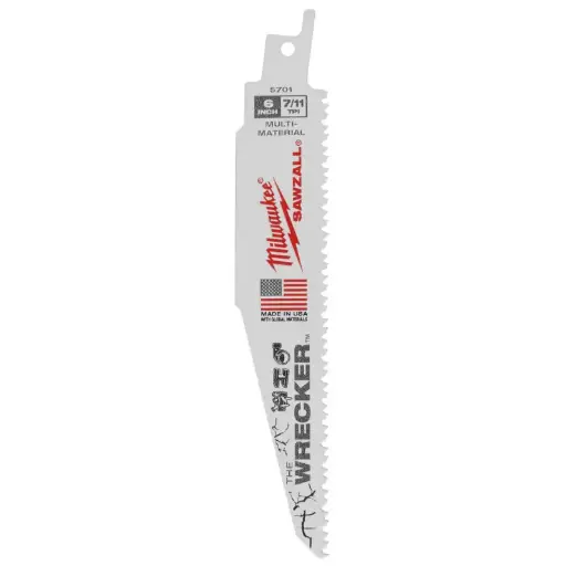 Hoja Sierra Sable para Multi-Material de 7/11 DPP - The Wrecker - Milwaukee