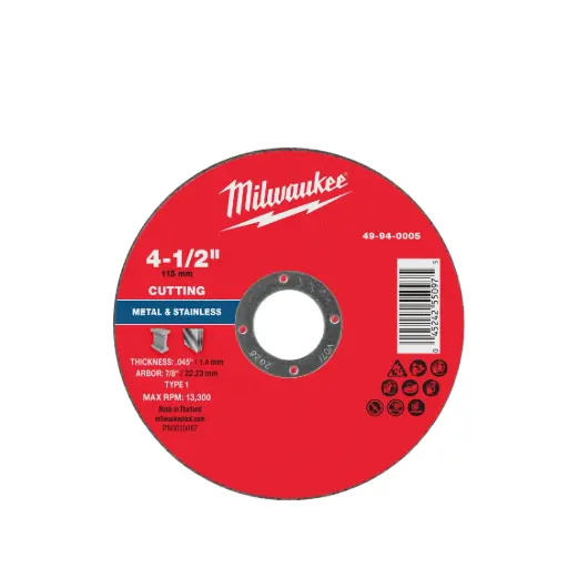 Disco de Desbaste Performance+ Tipo 27 para Metal - Milwaukee