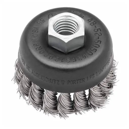 Cepillo de Copa de Acero Carbono - Milwaukee